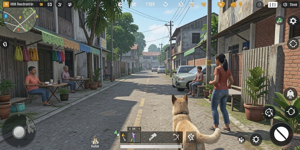 Gameplay menarik 116X dengan grafis yang menawan.
