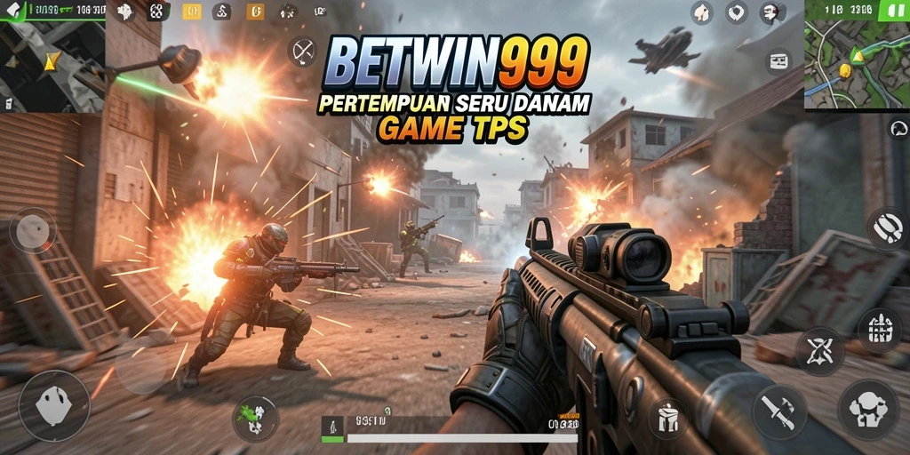 Tampilan aksi seru dalam game TPS BETWIN999.
