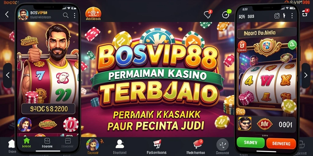 Tampilan menarik dari gameplay Kasino BOSVIP88 dengan grafik menawan.