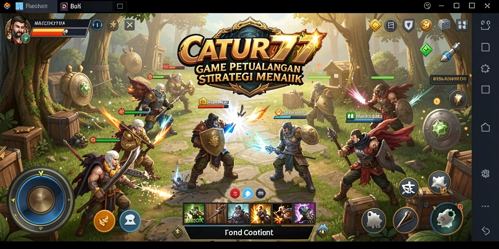 Tampilan gameplay mendebarkan di CATUR777 dengan aksi TPS yang intens.