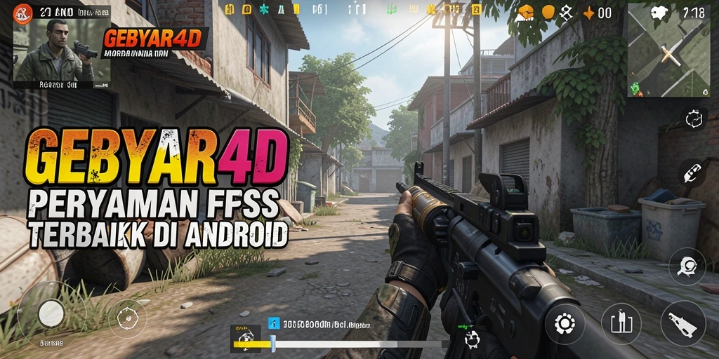 Screenshot gameplay GEBYAR4D yang penuh aksi dan mewah.