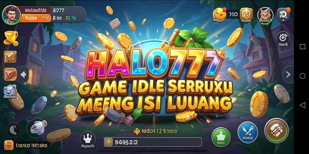 Tangkapan layar utama HALO777 menampilkan gameplay yang menarik dan interaktif.