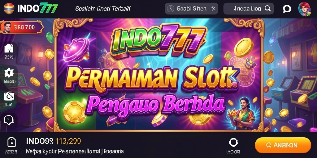 Tampilan gameplay Slot yang seru dan penuh warna.