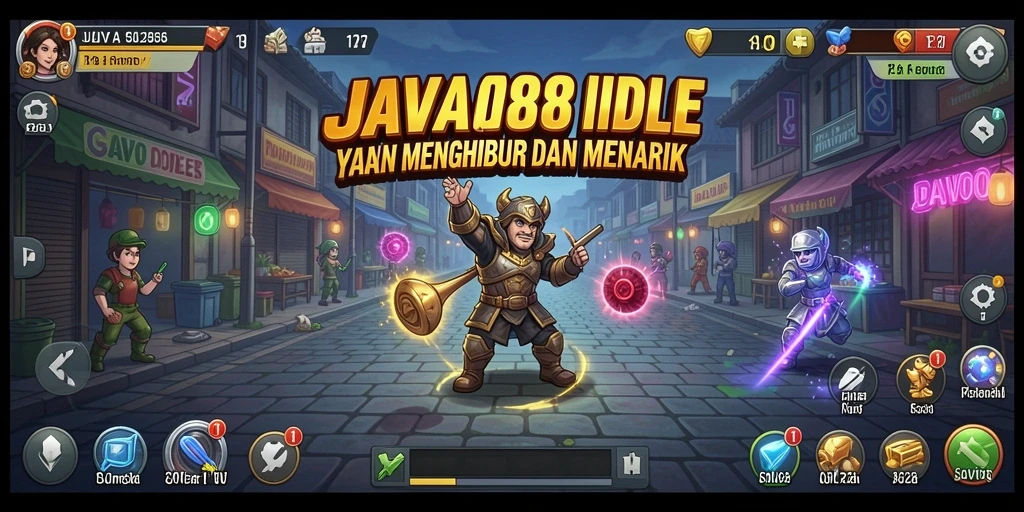 Tampilan gameplay <strong>JAVO88</strong> yang menarik dan penuh warna.