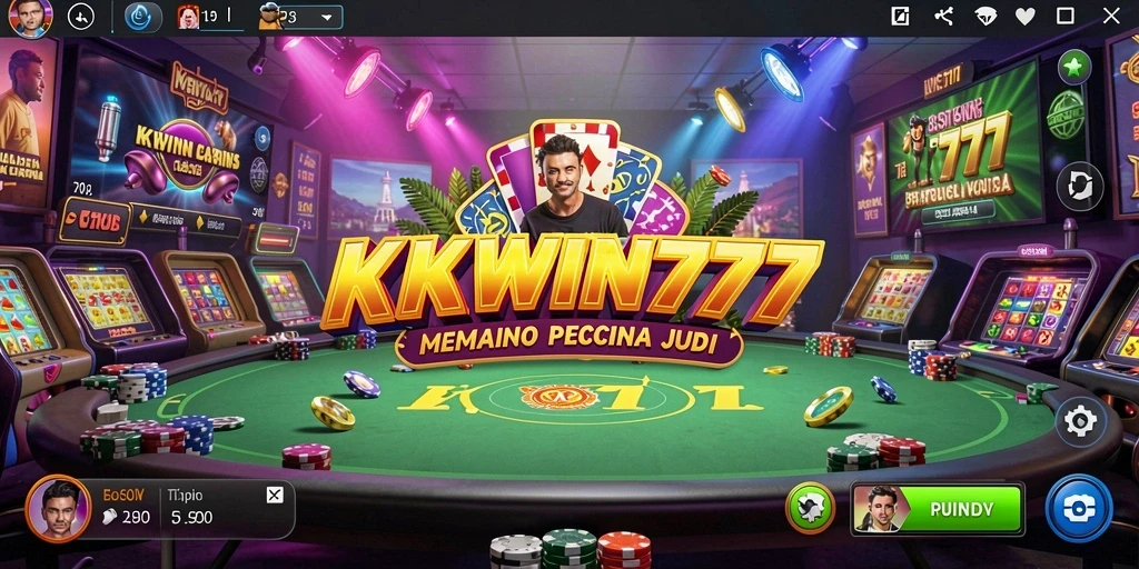 Screenshot gameplay KKWIN777 menampilkan aksi kasino yang mendebarkan.