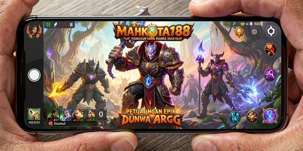 Gameplay seru di dunia fantasi MAHKOTA188.