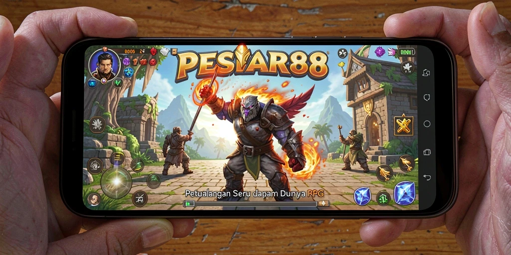 Tangkap layar PESIAR88 menampilkan aksi seru di dunia RPG.