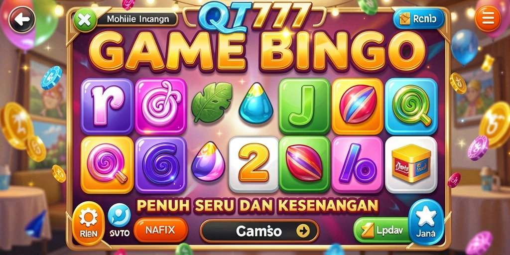 Tampilan gameplay Bingo yang menarik dan penuh keseruan.