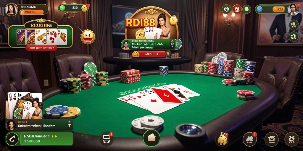 Tampilan gameplay RDI88 yang seru dan interaktif di layar.