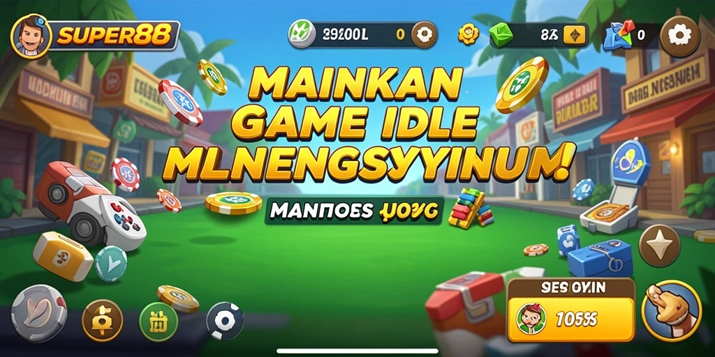 Menampilkan gameplay menarik dari SUPER88 dalam genre Idle.