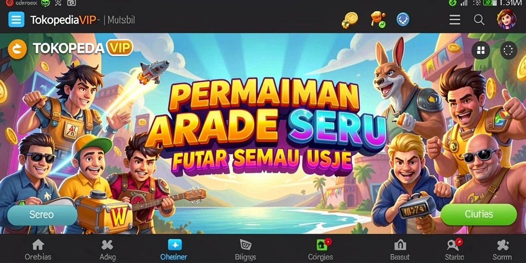 Tangkapan layar gameplay TOKOPEDIAVIP yang menarik dan penuh aksi.