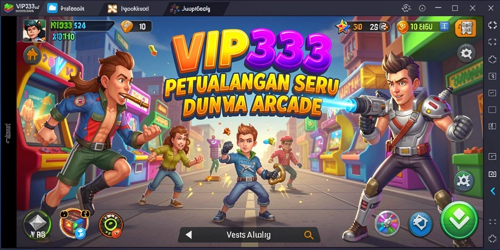 Tampilan gameplay seru dari VIP333 yang penuh tantangan.